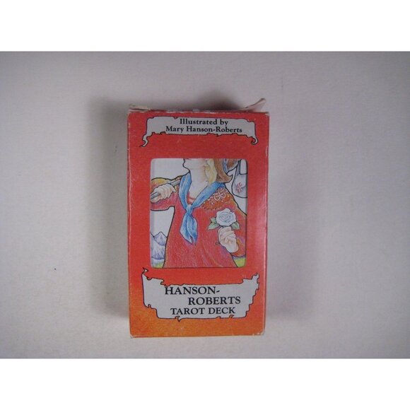 Hanson Roberts Tarot Deck 78 Full Color Cards Illustrated by Mary Hanson Box - Picture 1 of 12